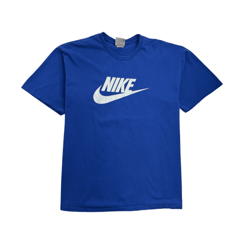 Vintage 2000s Nike Tee Blue | Vintage Clothing Store Canada
