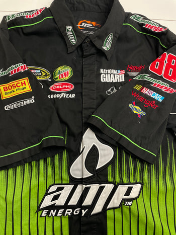 (XL) Vintage AMP Energy Racing Button Up