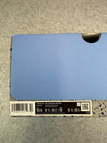 Air Jordan 6 Retro UNC White (USED)