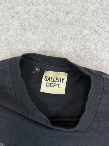 Gallery Dept OG Glitter Logo Tee Black (USED)