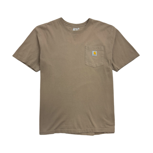 Carhartt Side Pocket Tee Beige | Vintage Clothing Store Canada
