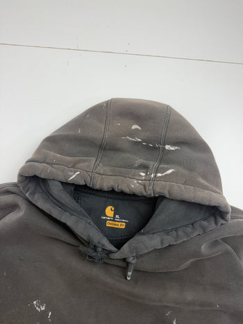 Carhartt Painted Pullover Hoodie Black