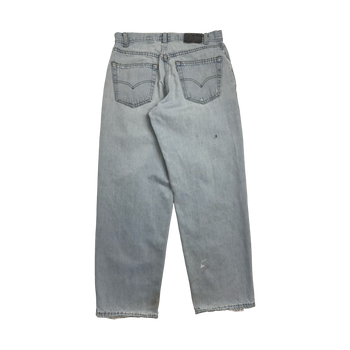 Vintage Levis SilverTab Baggy Fit Denim Pants Washed