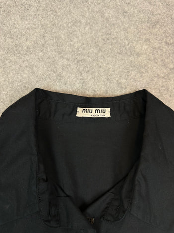 Women's Miu Miu Plain Black