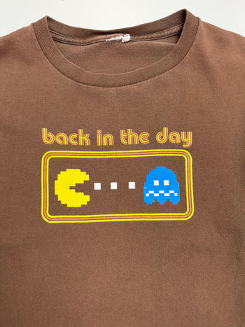(M) Vintage Pac-Man Tee Brown