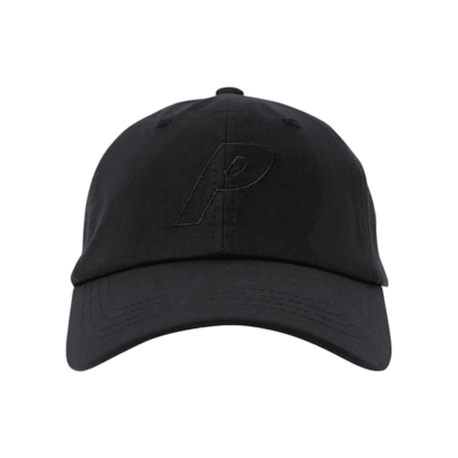 Palace Stretch Your P 6 Panel Hat Black
