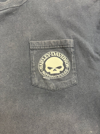 (XXL) '15 Harley Davidson Daytona Tee Navy