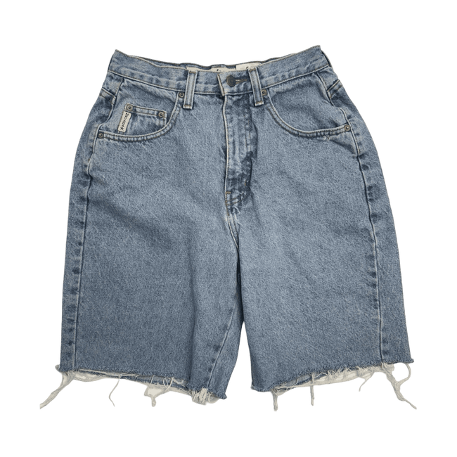 (26) Vintage Nevada Denim Cut-Out Shorts