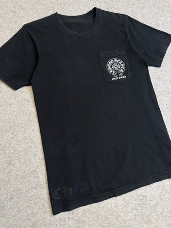 Chrome Hearts New York Horseshoe Pocket Tee Black