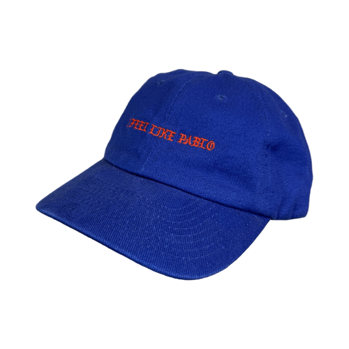 Kanye West I Feel Like Pablo Hat Blue | Vintage Clothing Store Canada