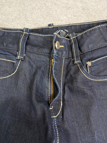 Vintage Evisu Double Seagull Dark Wash Denim Pants