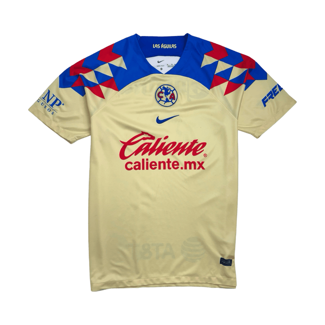 (L) Nike Club America Soccer Kit Yellow
