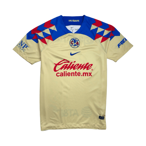 (L) Nike Club America Soccer Kit Yellow | Vintage Clothing Store Canada