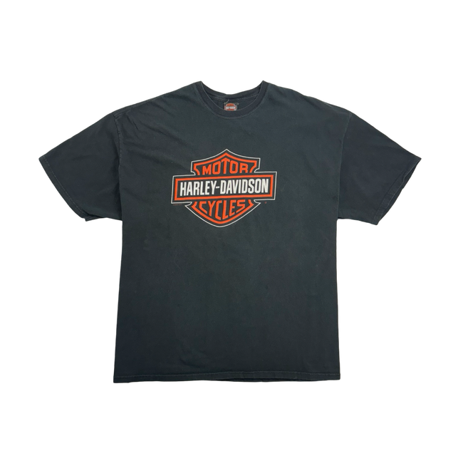 (4XL) Vintage '08 Harley Davidson Louisville Tee Black