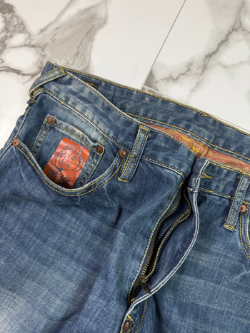 Vintage Evisu Lot 2010 No. 3 Single Seagull Denim Pants