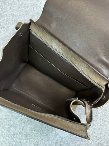 Celine Trapeze Leather Handbag