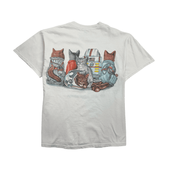 Vintage 2000s Kennedy Space Center Cat Tee White
