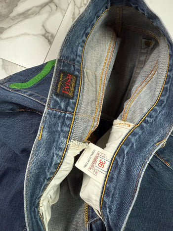 Vintage Evisu Lot 0001 No. 3 Embroidered Double Seagull Denim Pants