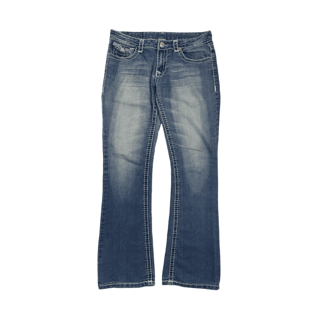 (32) Vintage made in USA True Religion Johnny Super T Cut Denim Pants