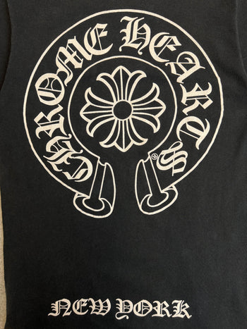 Chrome Hearts New York Horseshoe Pocket Tee Black