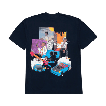 Revenge Juicewrld Burnout Tee Black