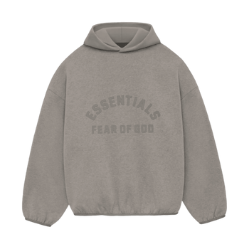 Fear of God Essentials Core Collection Nylon Fleece Hoodie Heather Grey/Dust
