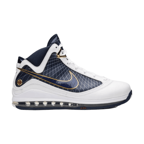 Nike LeBron 7 White/Midnight Navy | Vintage Clothing Store Canada