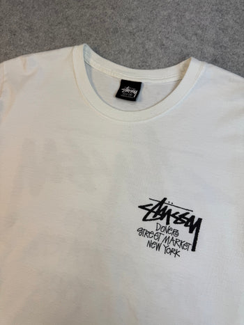 Stussy Dover Street Market New York Tee White (USED)