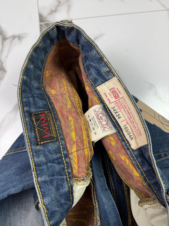 Vintage Evisu Lot 2010 No. 3 Single Seagull Denim Pants