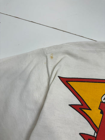 Vintage 1990’s Budweiser Kenny Bernstein First To 300 Tee White
