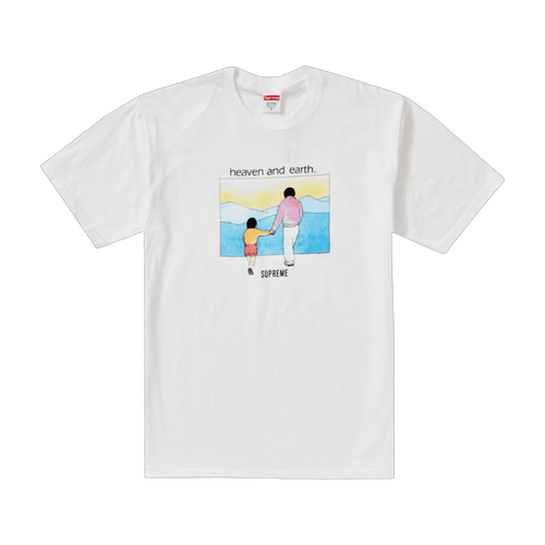 Supreme Heaven and Earth Tee White | Vintage Clothing Store Canada
