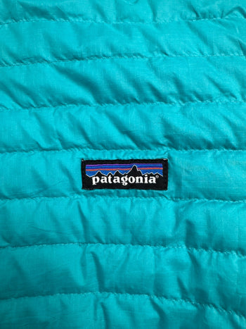 Vintage Patagonia Micro Puff Jacket Aqua