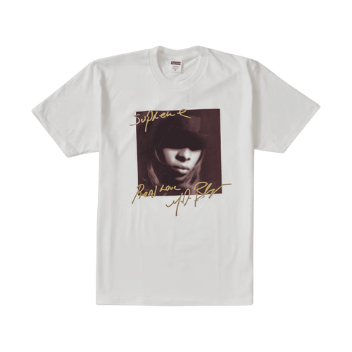 Supreme Mary J. Blige Tee White | Vintage Clothing Store Canada