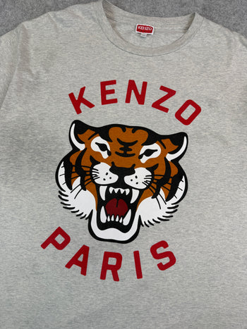 Kenzo Paris Tiger Tee Grey (USED)