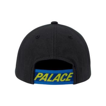 Palace Stretch Your P 6 Panel Hat Black