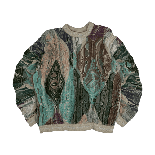 Vintage Coogi 3D Knit Sweatshirt | Vintage Clothing Store Canada