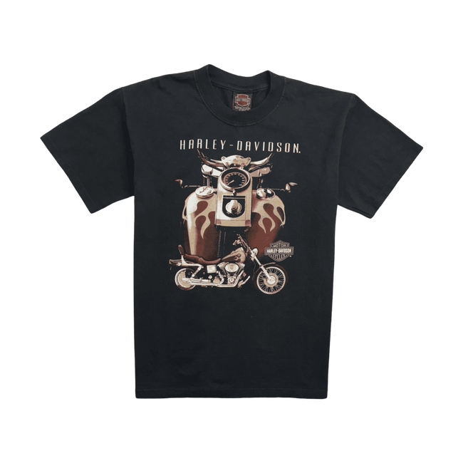 (M) Vintage '00 Harley Davidson Heritage Tee Black