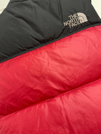 (XS) Vintage The North Face 700 Fill Puffer Vest Red