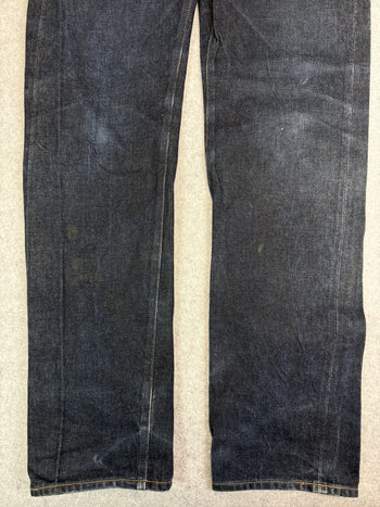 Evisu Lot 2000 No. 3 Purple Daicock Denim Pants