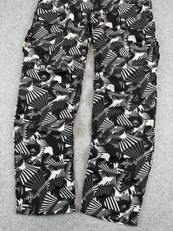 BAPE Dazzle Camo Pants Black/Grey (USED)