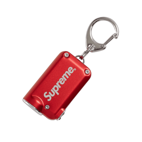 Supreme NITECORE Tini Keychain Light Red | Vintage Clothing Store Canada