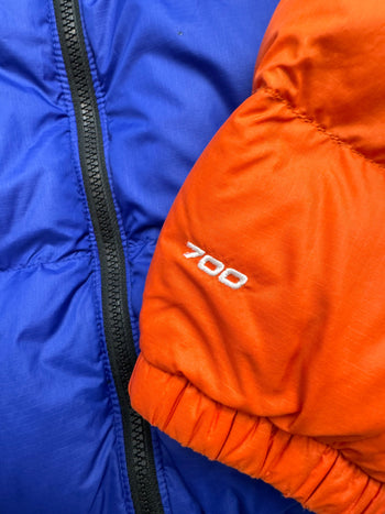 (L) The North Face 700 Fill Puffer Jacket Multi-Color