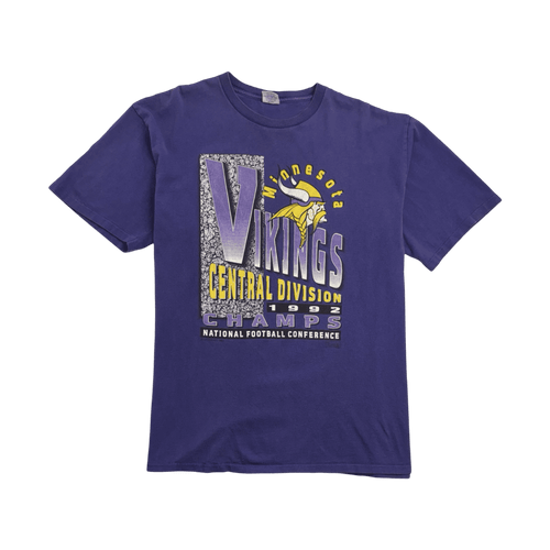 Vintage '92 Minnesota Vikings Tee Purple | Vintage Clothing Store Canada