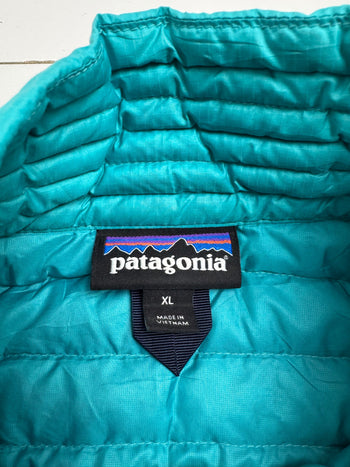 Vintage Patagonia Micro Puff Jacket Aqua