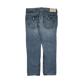 (37) Vintage Y2K True Religion Billy-Cut Denim Jeans