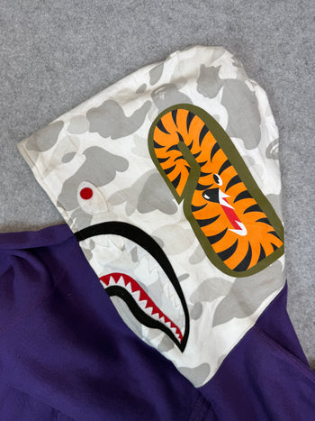 BAPE OG Frankenstein Full Zip Hoodie Purple (USED)