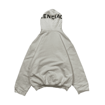 2017 Balenciaga Cocoon Hoodie White (USED)