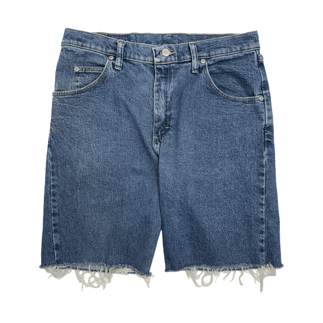 (32) Wrangler Denim Cut-Out Shorts