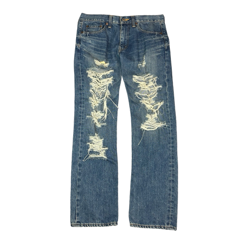 Women’s Junya Watanabe Comme Des Garcons Distressed Denim Pants | Vintage Clothing Store Canada