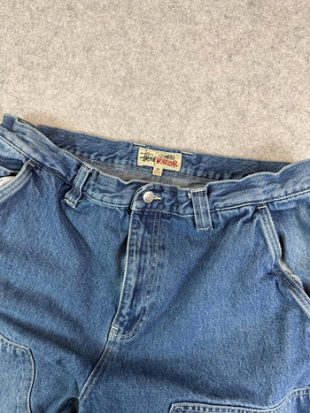 Stussy Denim Double Knee Work Pants (USED)
